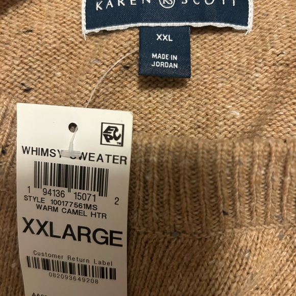 Fox Design Tan Sweater - Picture 2 of 2